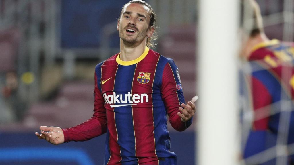 Antoine Griezmann, en un momento del partido