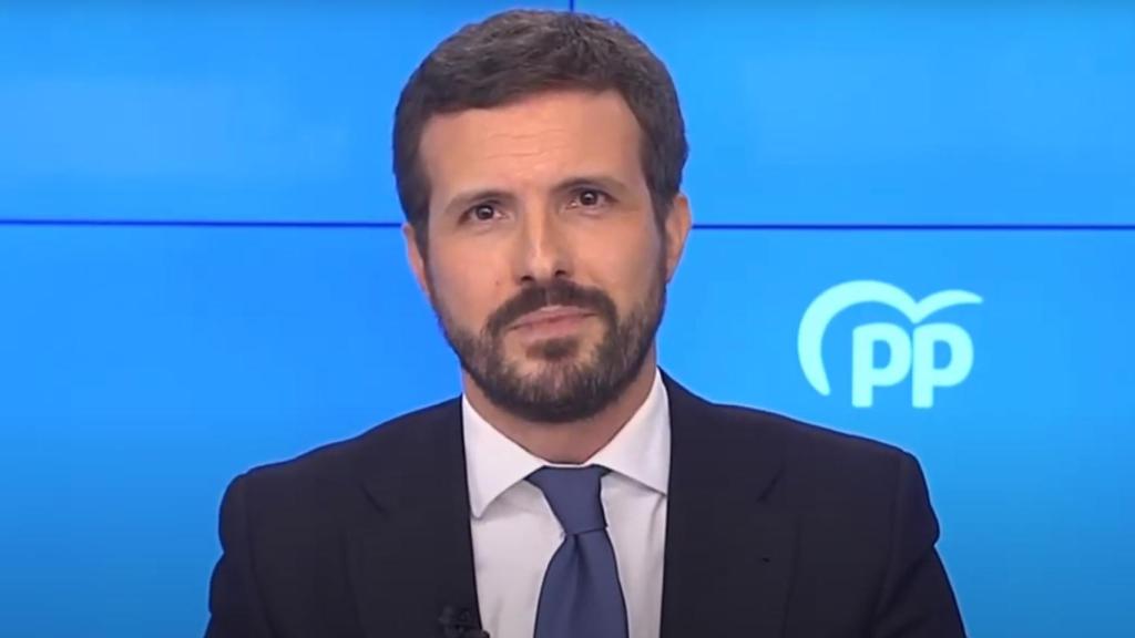 Pablo Casado, presidente del PP.