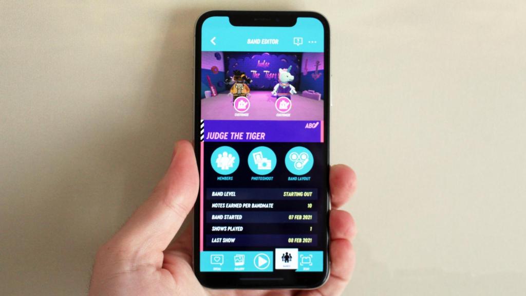 Así es la interfaz de Vidiyo, de Lego.