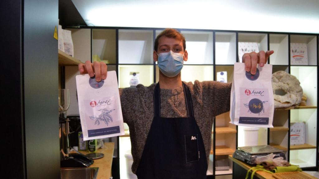 Javier Castiñeiras, uno de los impulsores de Coffee Mori.