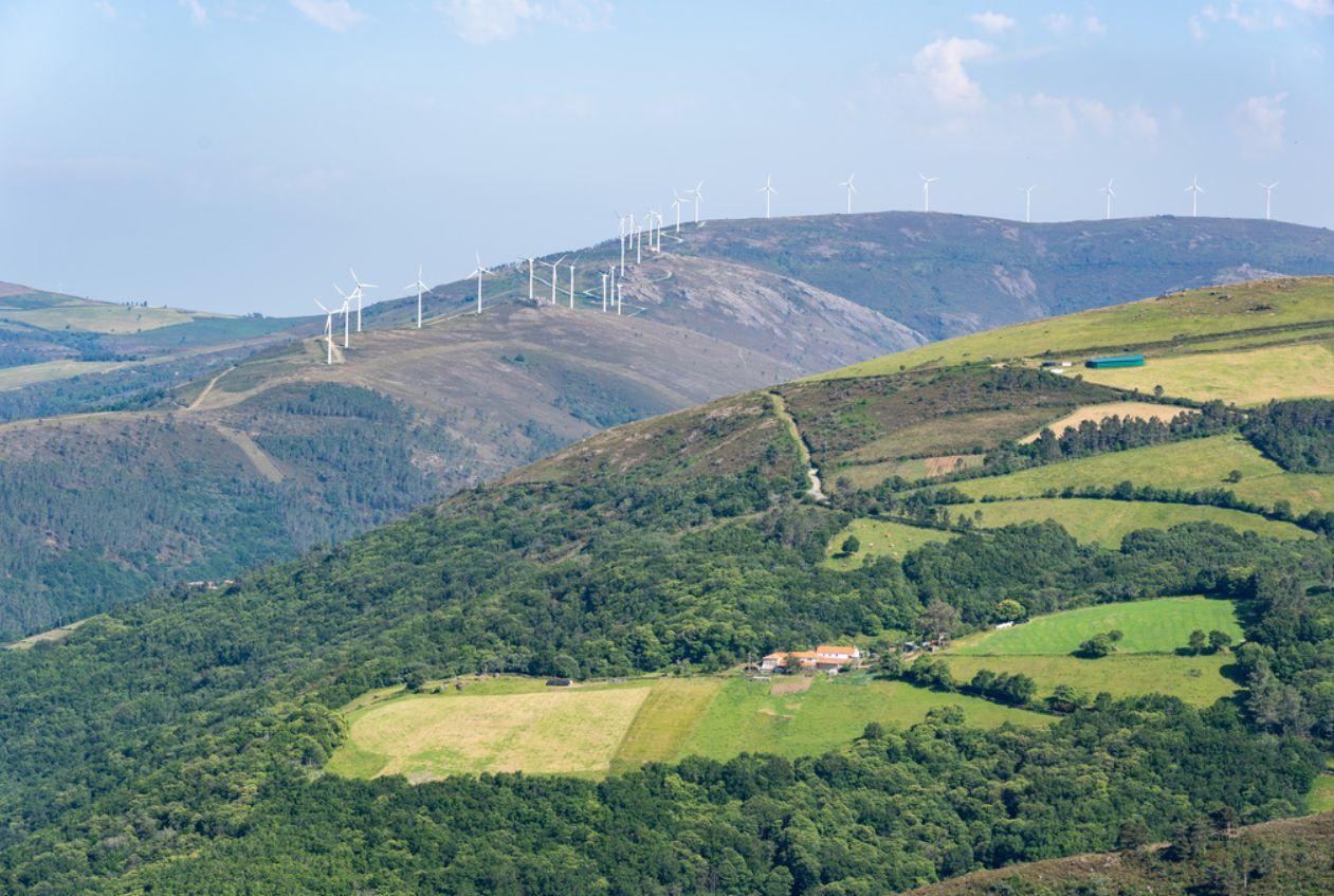 Panorámica da Serra do Candán  turismoriasbaixas.com