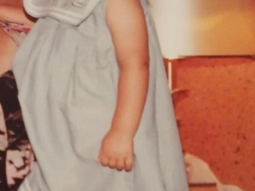 Jéssica Albiach de pequeña