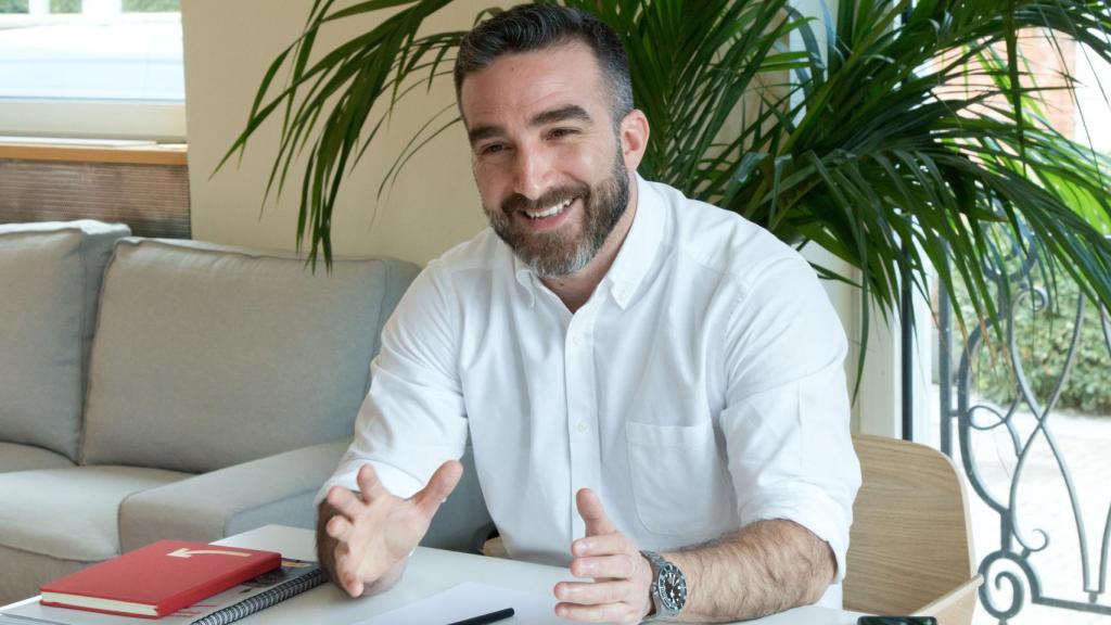 Francisco Polo, en un momento de la entrevista.