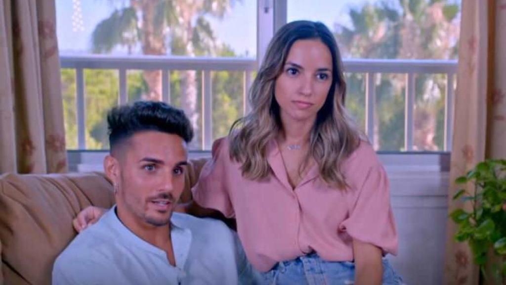 Lucía y Manuel en 'La isla de las tentaciones'.