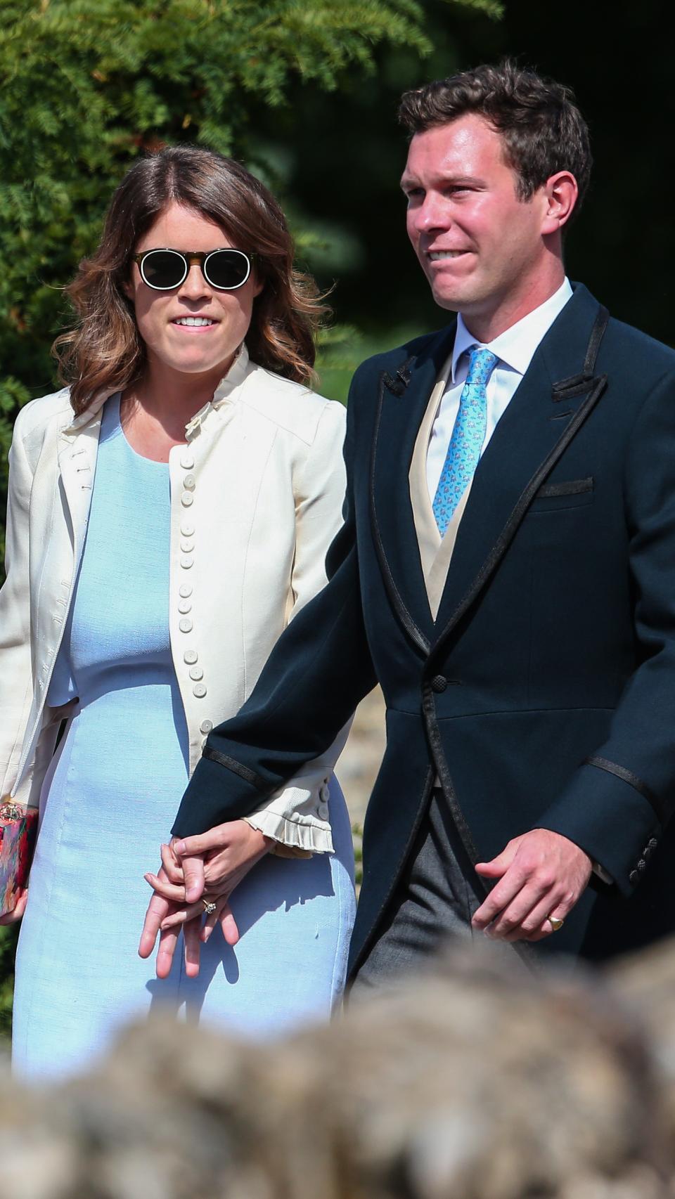 La princesa Eugenia de York y su marido, Jack Brooksbank.