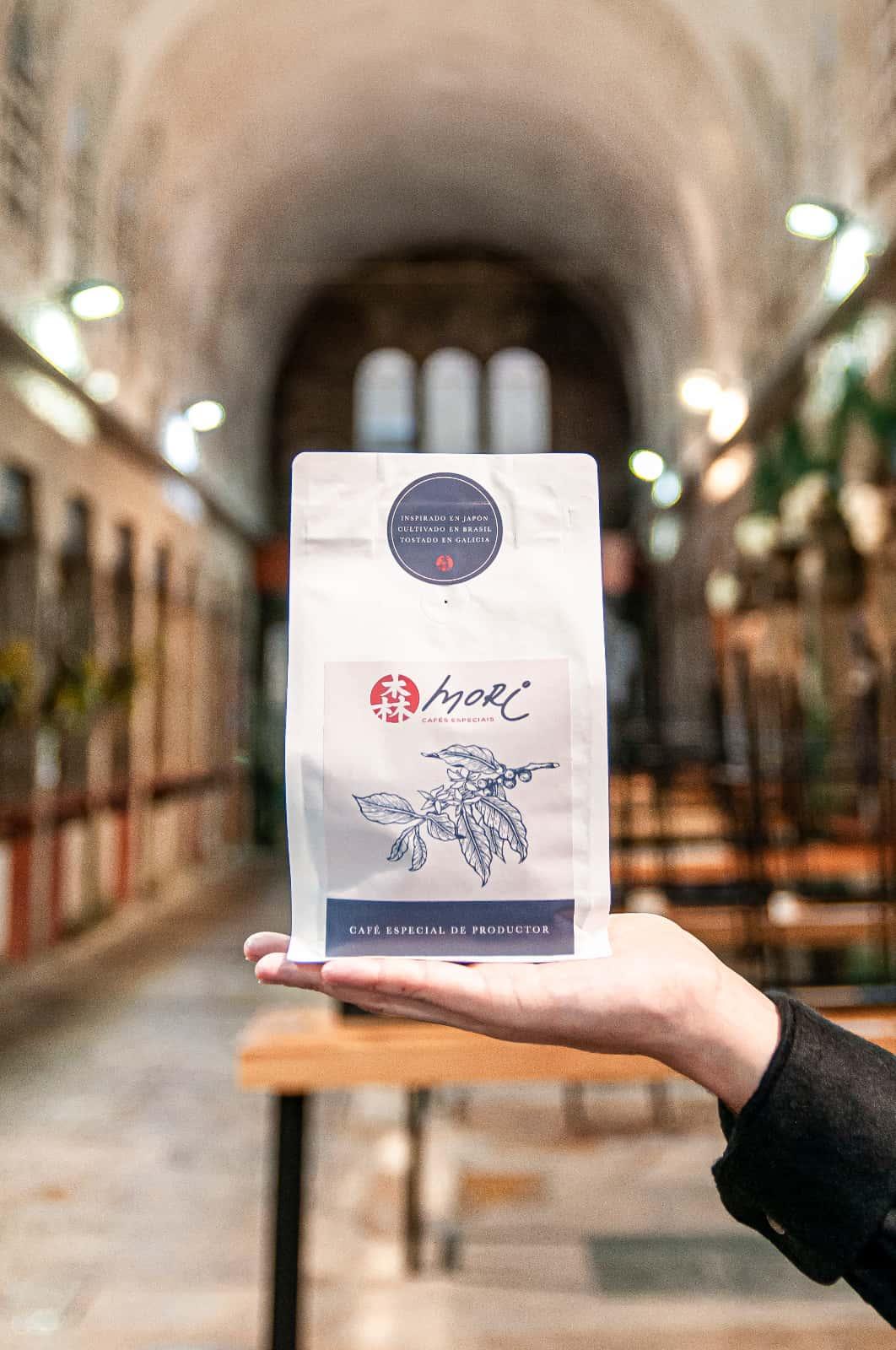 Coffee Mori en la Praza de Abastos de Santiago (Cedida).