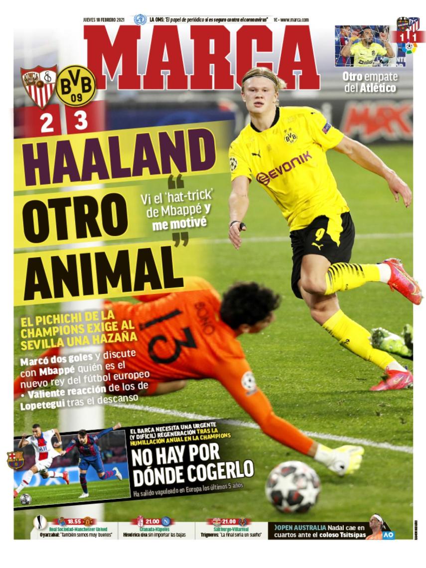Portada MARCA