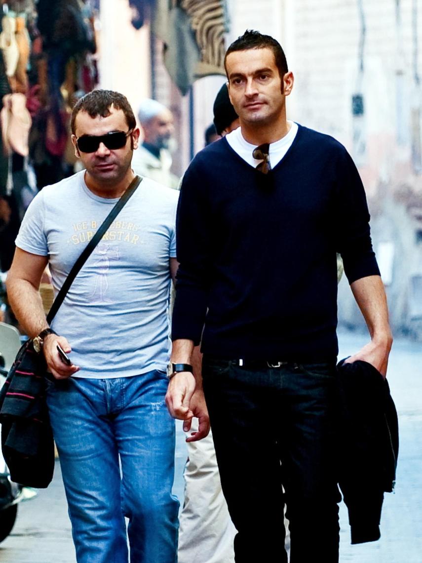 Jorge Javier junto a Paco en un viaje que realizaron a Marruecos.