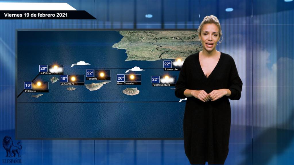 El tiempo para el 19 de febrero.