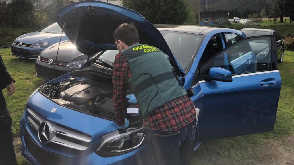 Desmantelan en A Coruña un grupo criminal que traficaba con coches de alta gama de Italia