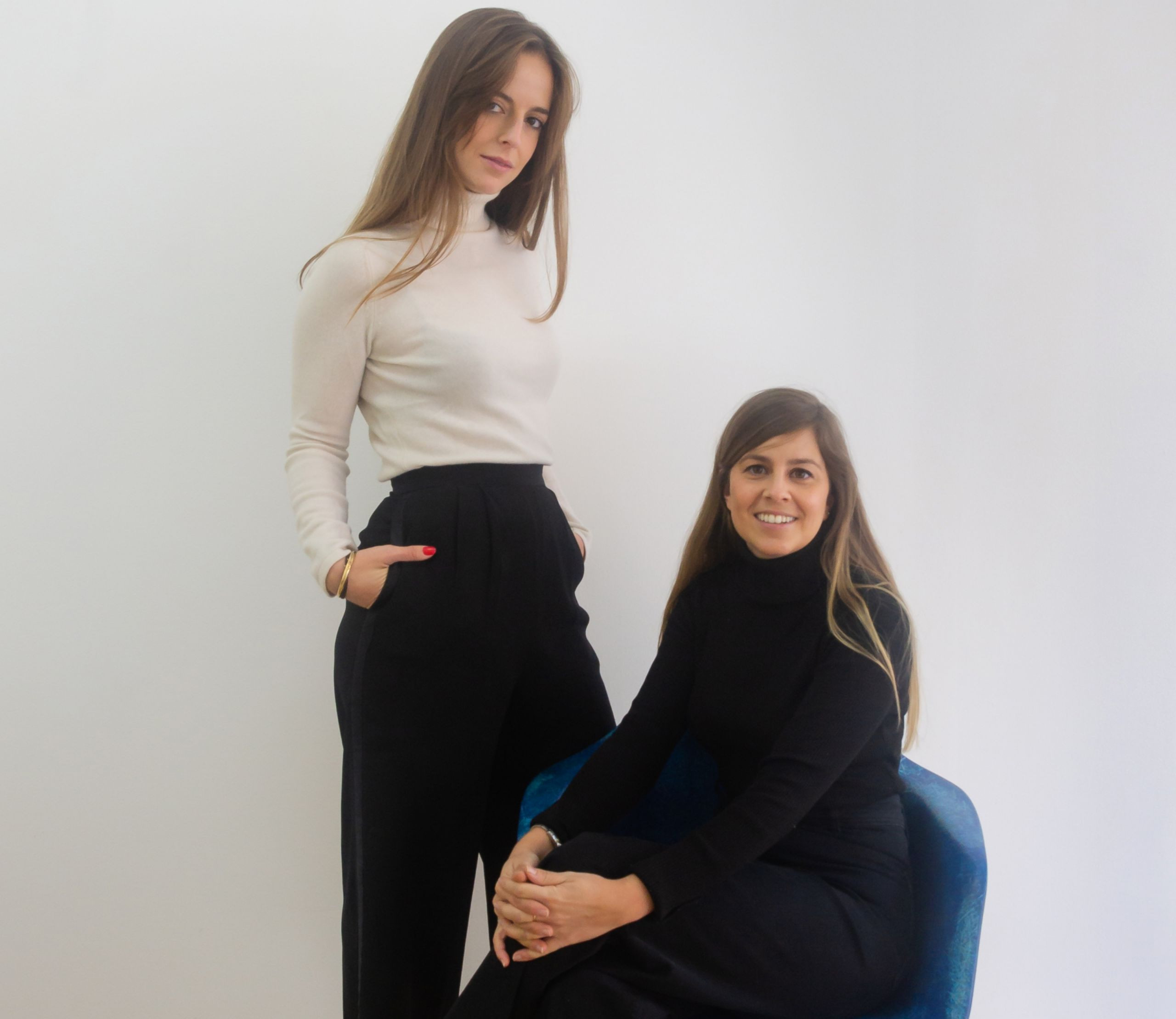 Blanca Pascual y Clara Andrade.