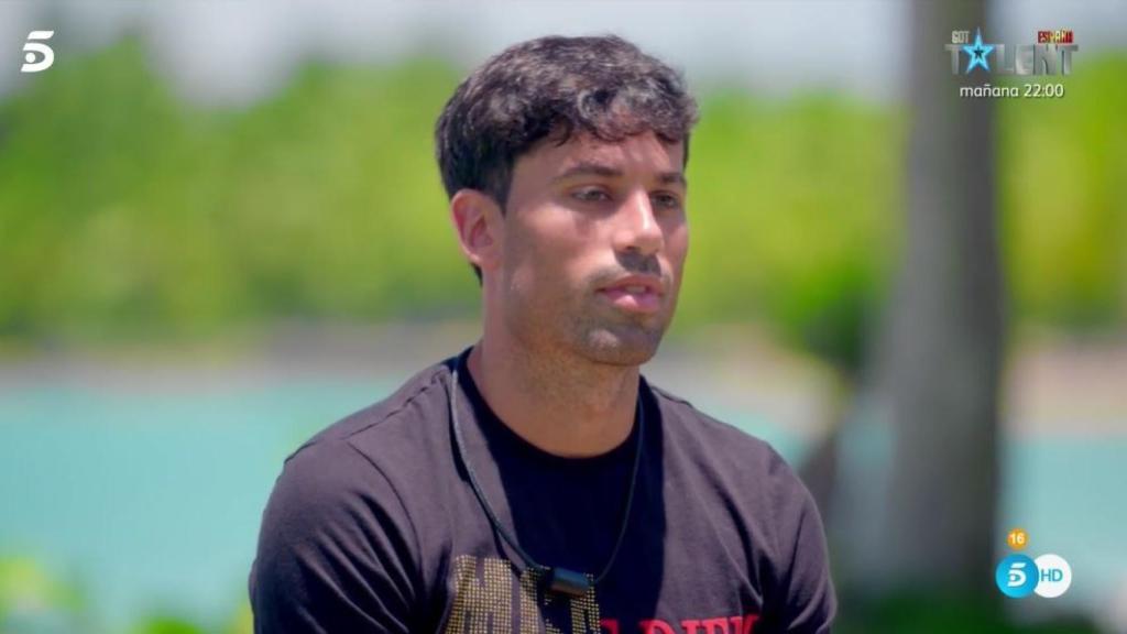 Diego en el momento de elegir a su cita en 'Tentaciones'.