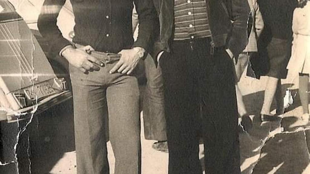 Javier Lambán, en una foto de juventud