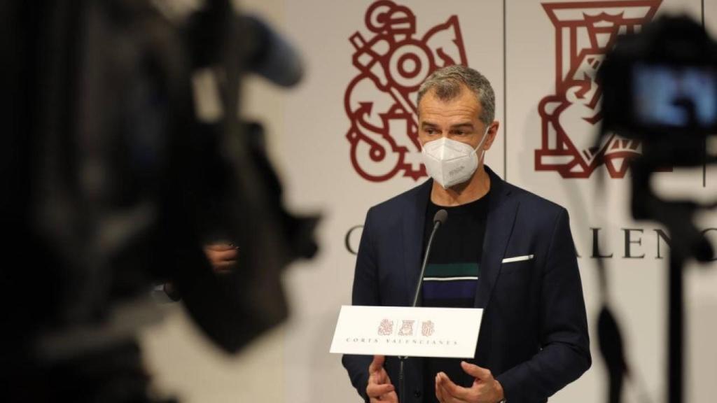 Toni Cantó, el portavoz de Ciudadanos en las Cortes Valencianas.