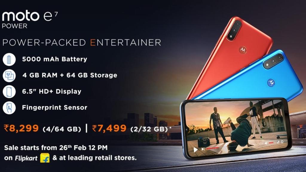Nuevo Moto E7 Power: especificaciones, precio y lanzamiento