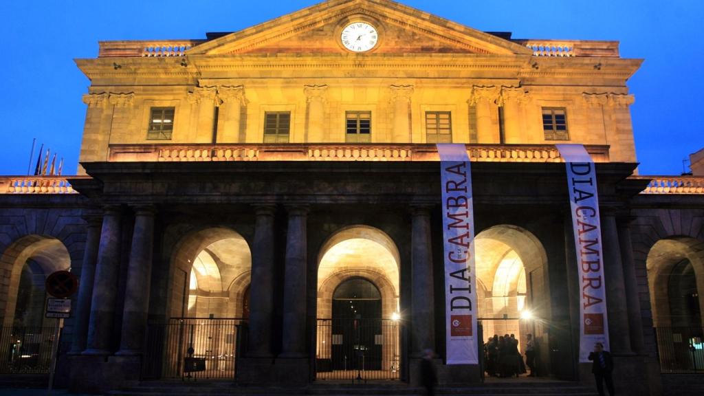 La Cámara de Comercio de Barcelona.