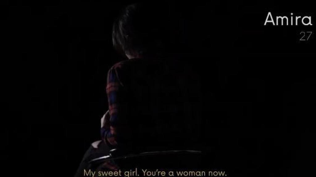 Amira, una de las jóvenes que ha participado en la campaña.