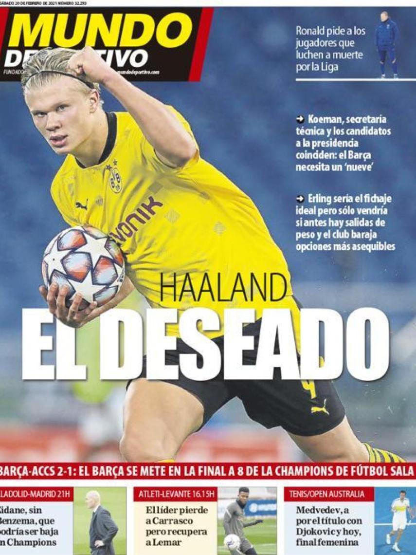Portada Mundo Deportivo