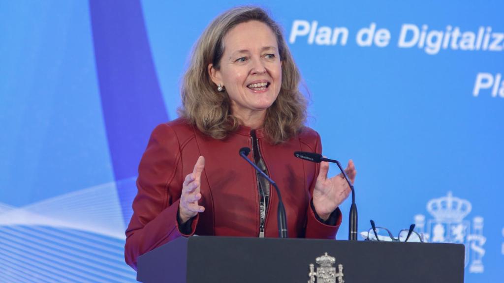 La vicepresidenta tercera del Gobierno y Ministra de Asuntos Económicos y Transformación Digital, Nadia Calviño.