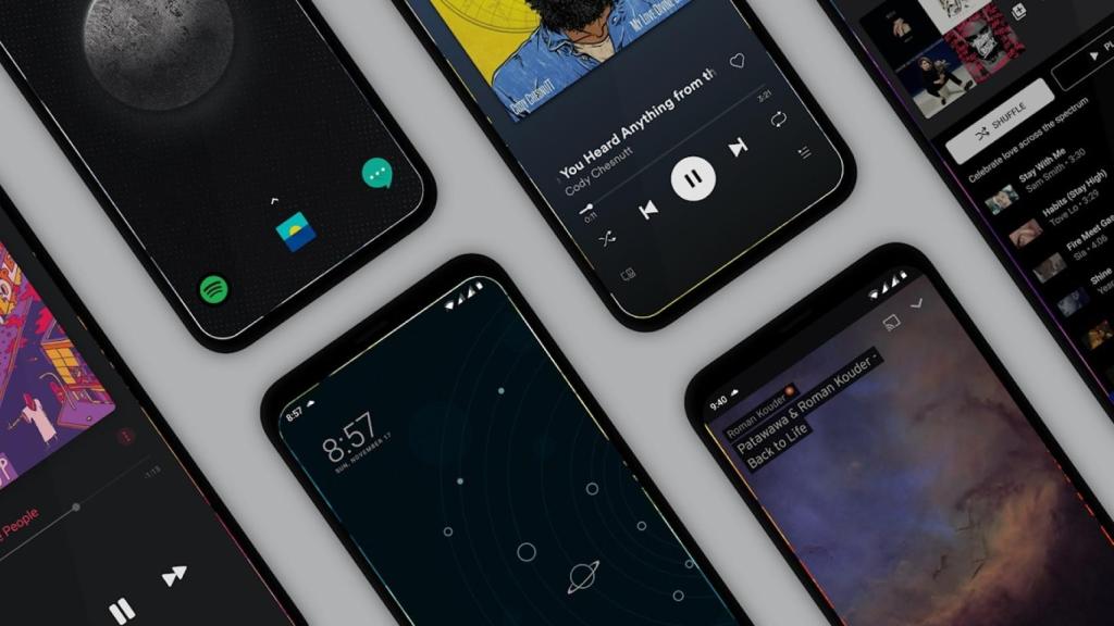 Crea efectos de colores en tu pantalla al escuchar música con Muviz Edge