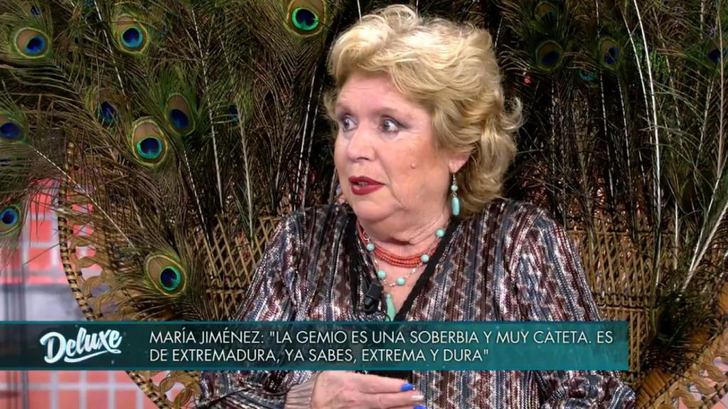 El zafio ataque de María Jiménez a Extremadura en 'Sábado Deluxe'