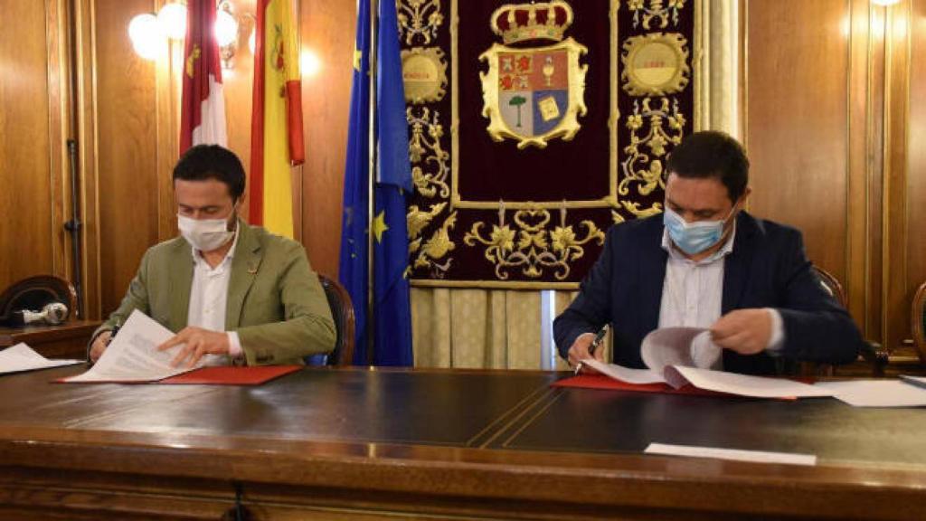 José Luis Escudero y Álvaro Martínez Chana