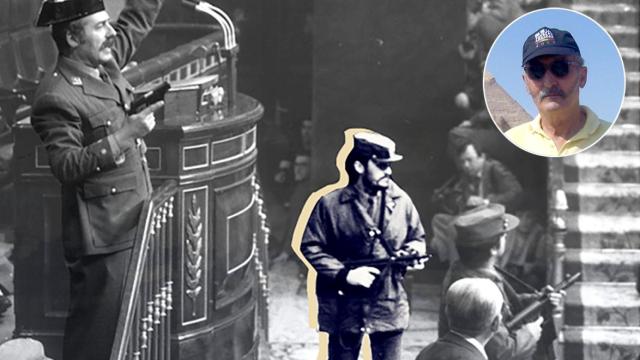 Gonzalo Díaz, guardia civil, disparó una o dos ráfagas de metralleta en el Congreso el 23-F.