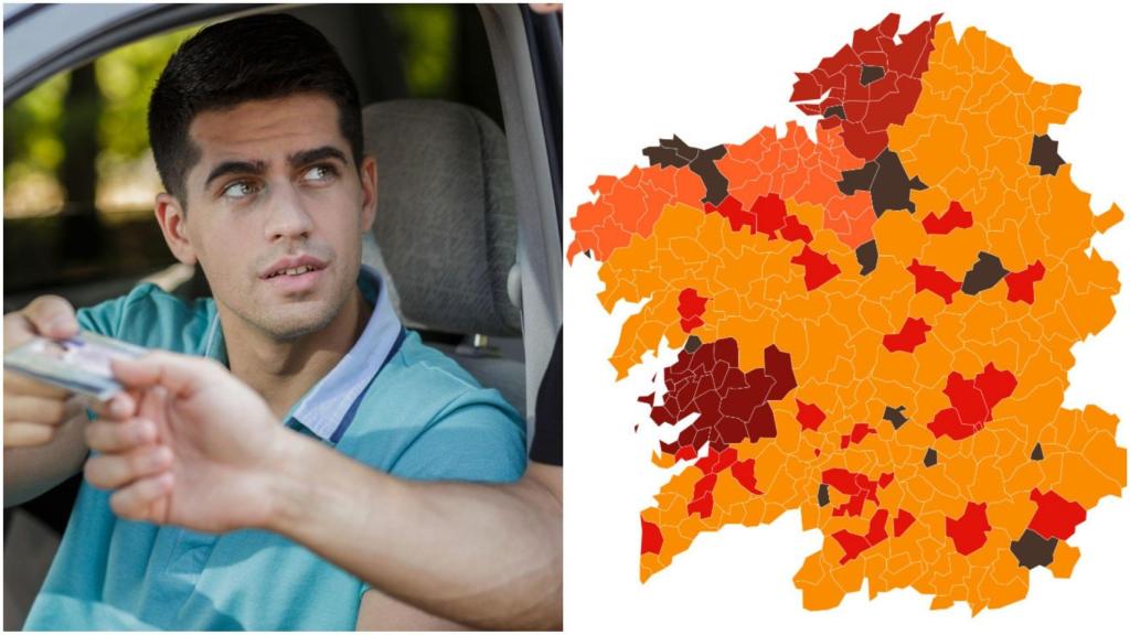 Así queda el nuevo mapa de Galicia de hostelería, movilidad y restricciones