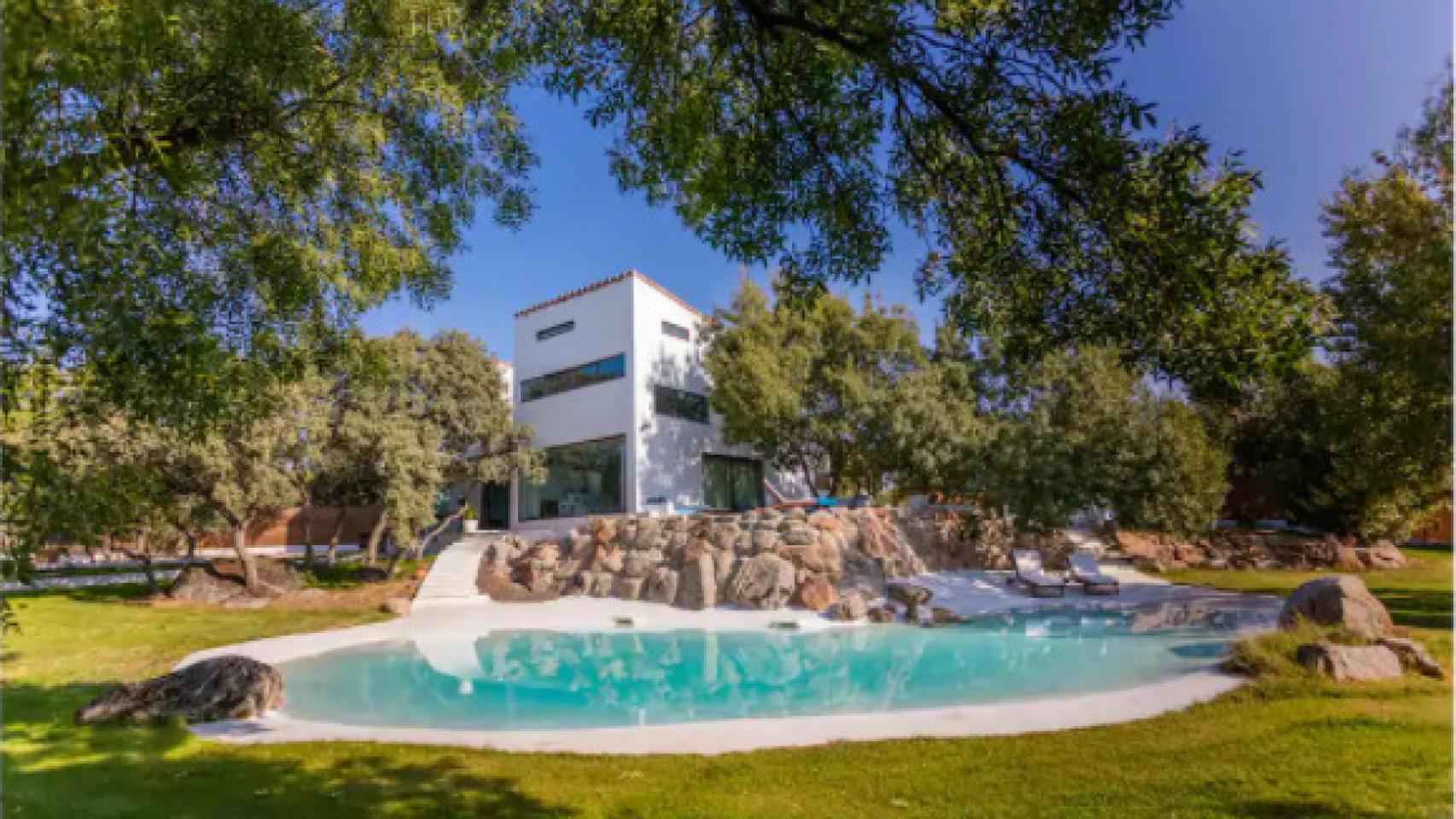 El chalé de la fiesta de Colmenarejo (Madrid).