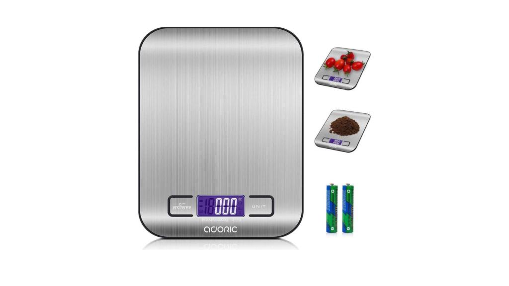 Báscula de acero inoxidable