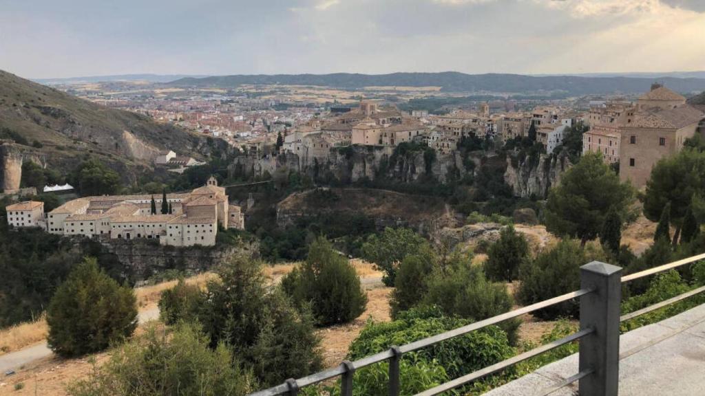 Imagen panorámica de Cuenca. Foto: Ciudades Patrimonio