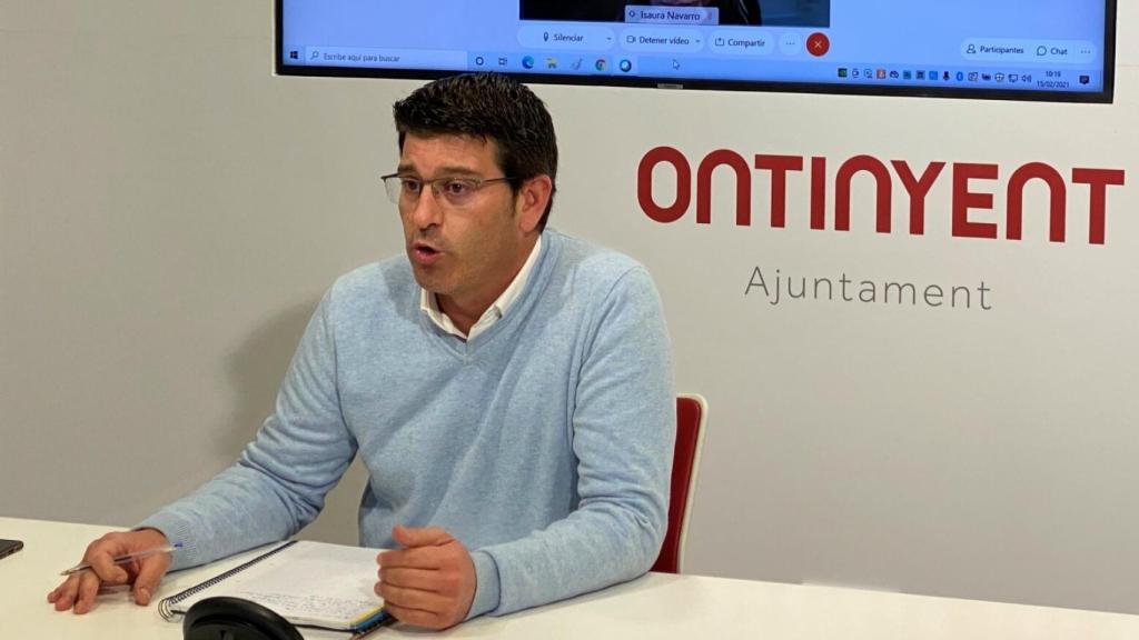 Jorge Rodríguez, expresidente de la Diputación de Valencia y actual alcalde de Ontinyent. EE