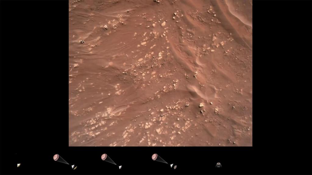 Aterrizaje de la Perseverance