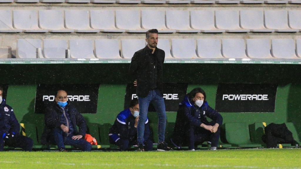 Rubén de la Barrera en A Malata.