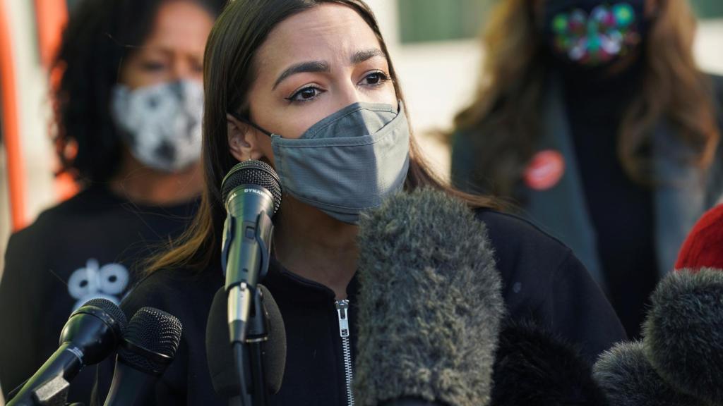 La congresista demócrata Alexandria Ocasio-Cortez.