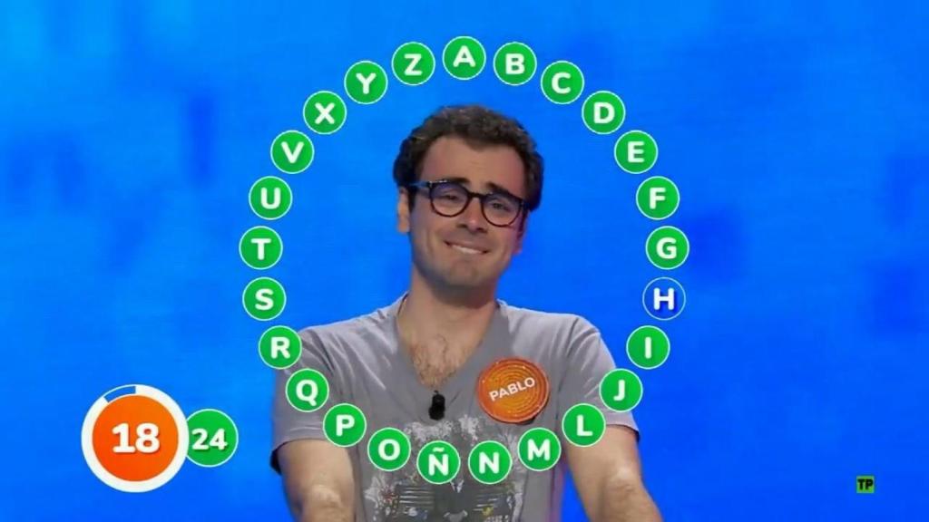 El gran día de Pablo Díaz: ¿logrará llevarse hoy el bote de 'Pasapalabra'?