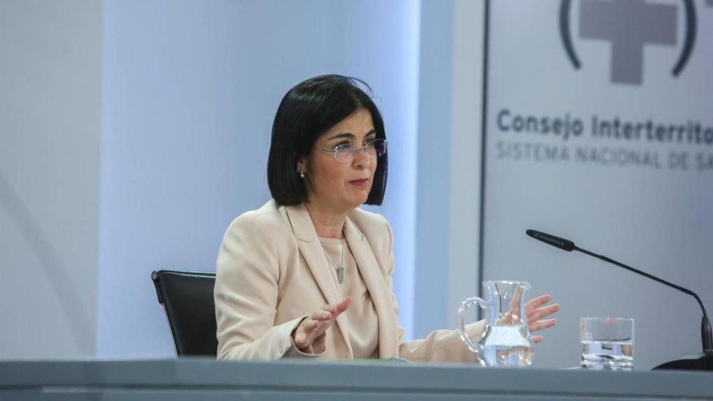 La ministra de Sanidad Carolina Darias.