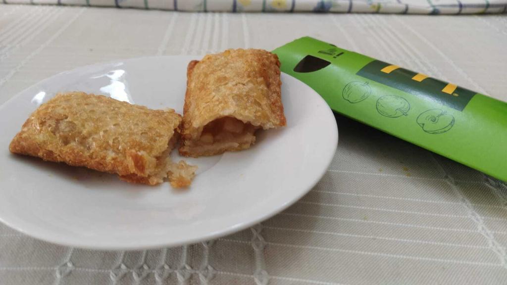 El Apple Pie de McDonald's probado en la cata.