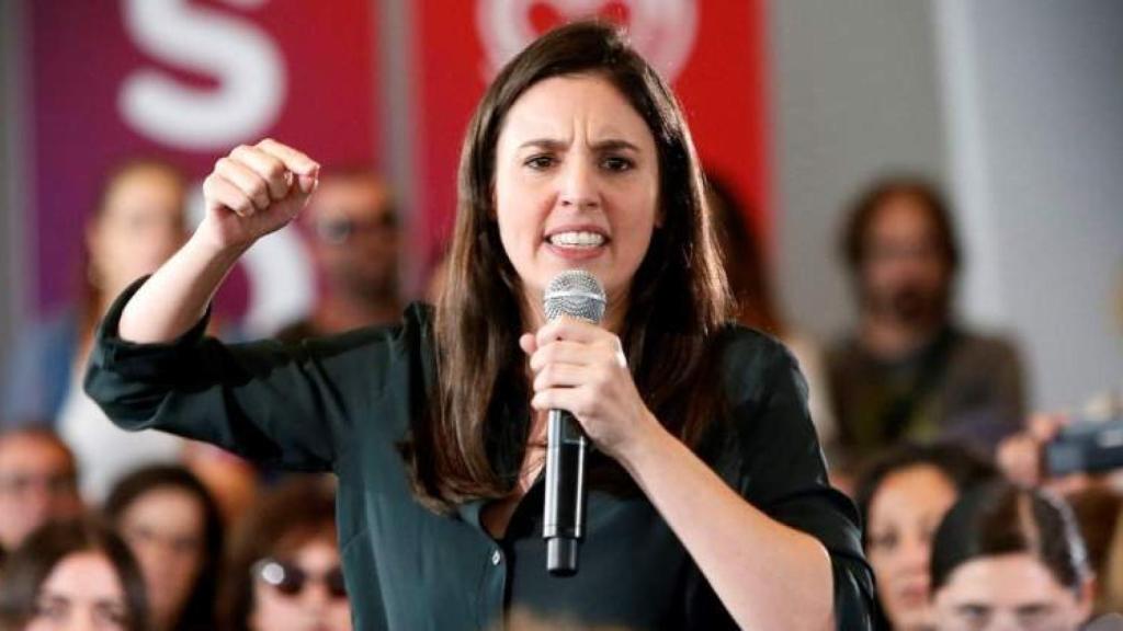 La ministra de Igualdad, Irene Montero, en una imagen de archivo./