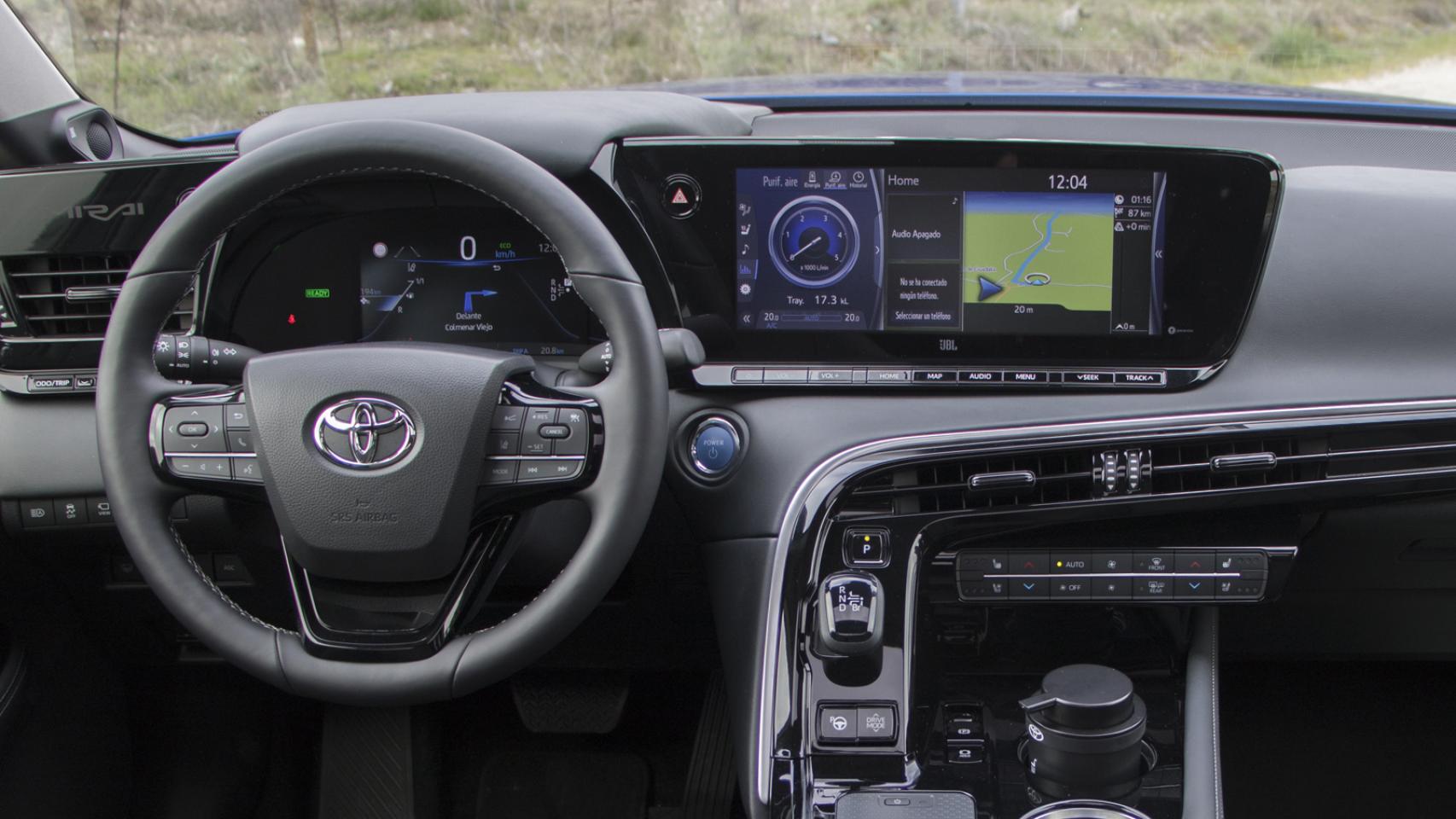 Todas las fotos del nuevo Toyota Mirai, el nuevo coche de hidrógeno de la marca japonesa