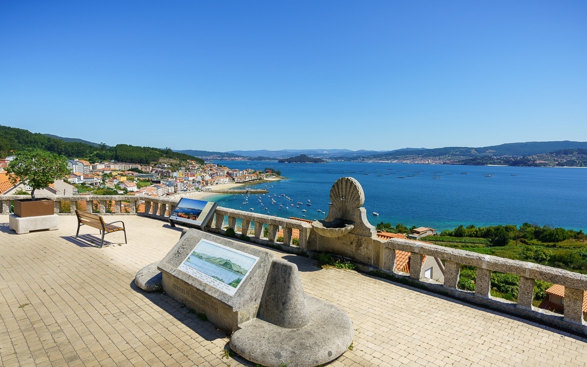 Mirador da Granxa, en Sanxenxo. Foto: Macomunidade do Salnés