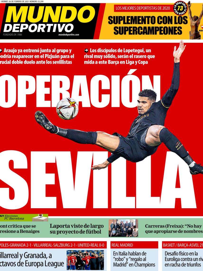 Portada Mundo Deportivo