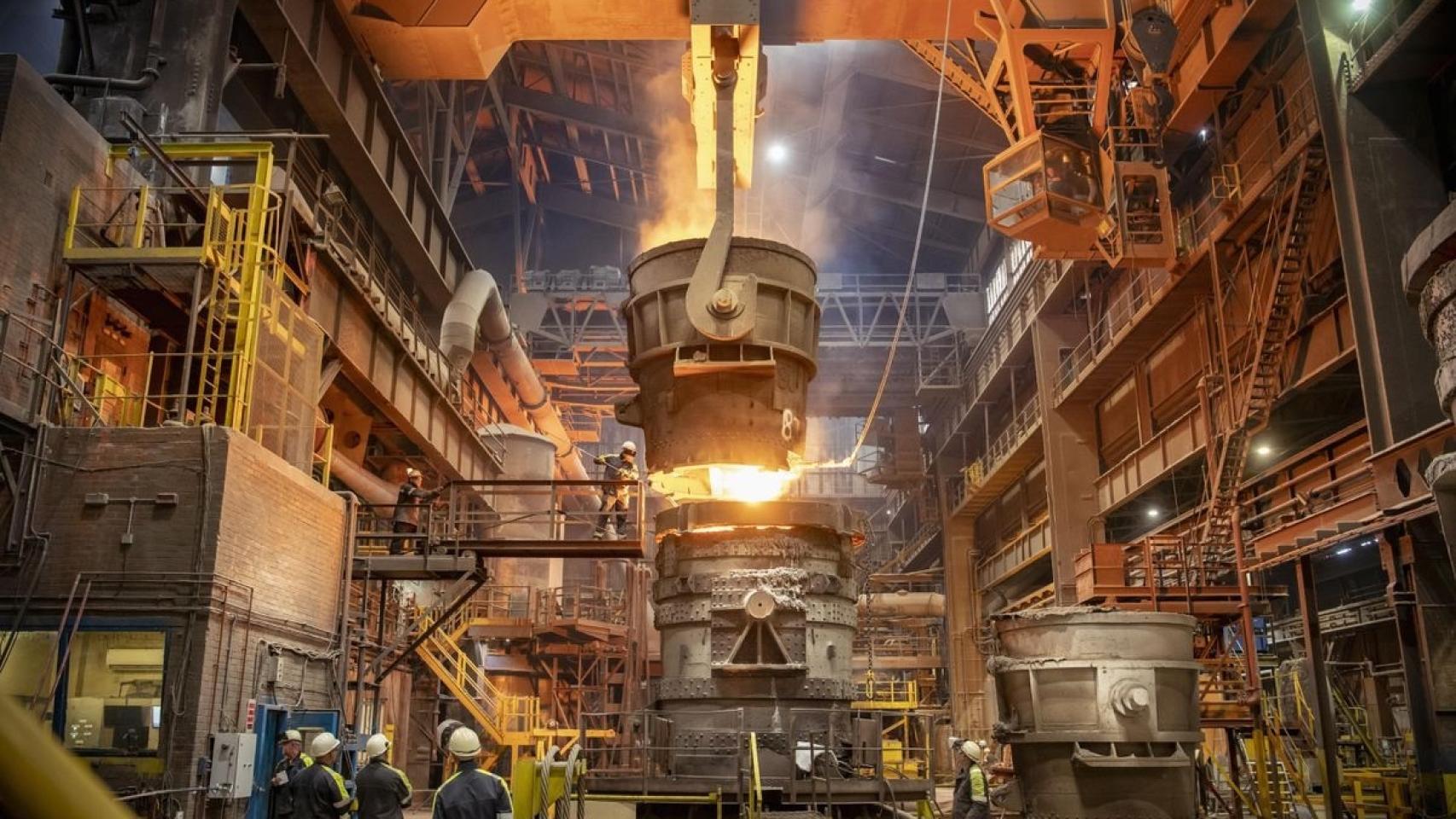 Imagen de una fábrica.