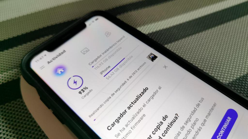 La app de Sandisk automáticamente hace copias de seguridad de las fotos