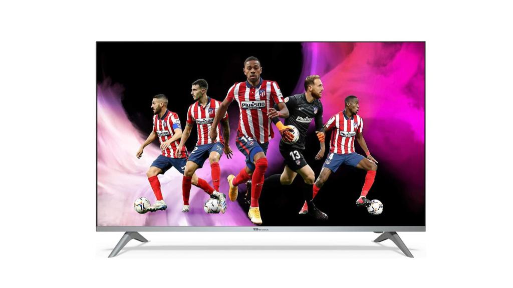 Así es el televisor TD Systems de 43 pulgadas que se puede conseguir en AliExpress.