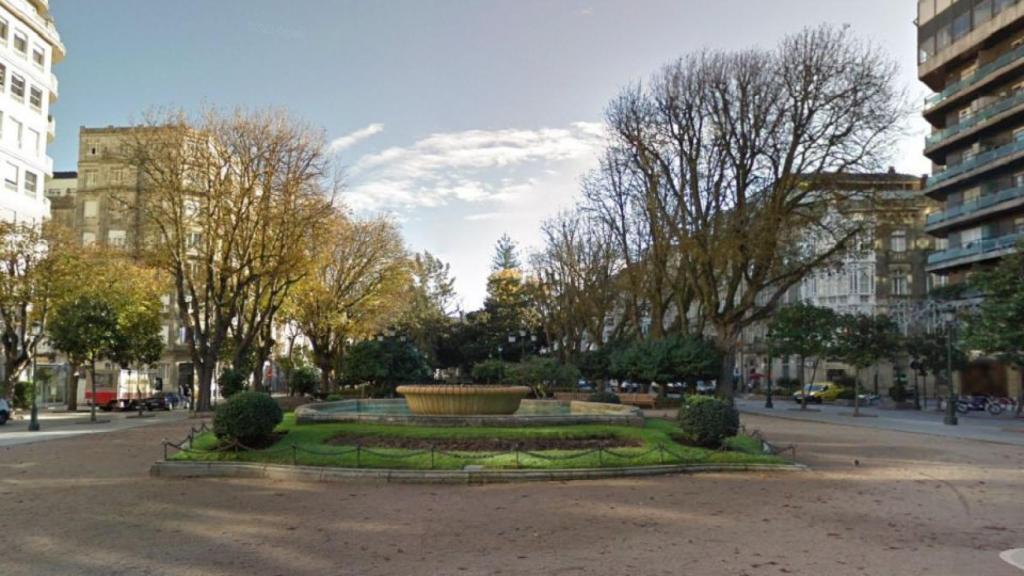 Plaza de Compostela de Vigo.