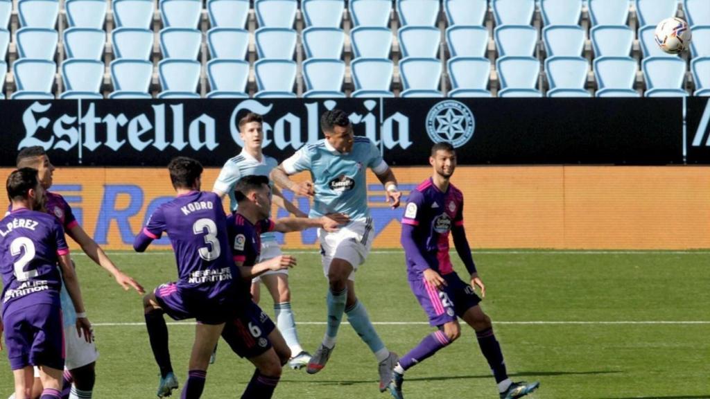 Jeison Murillo rescató un punto en el último minuto con su segudo gol como celeste