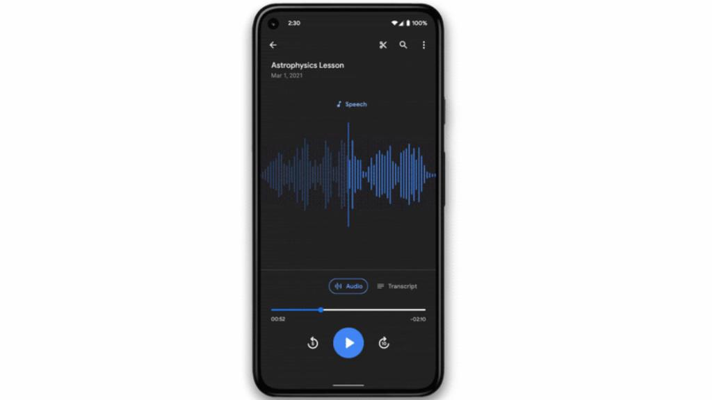 Aplicación Grabadora