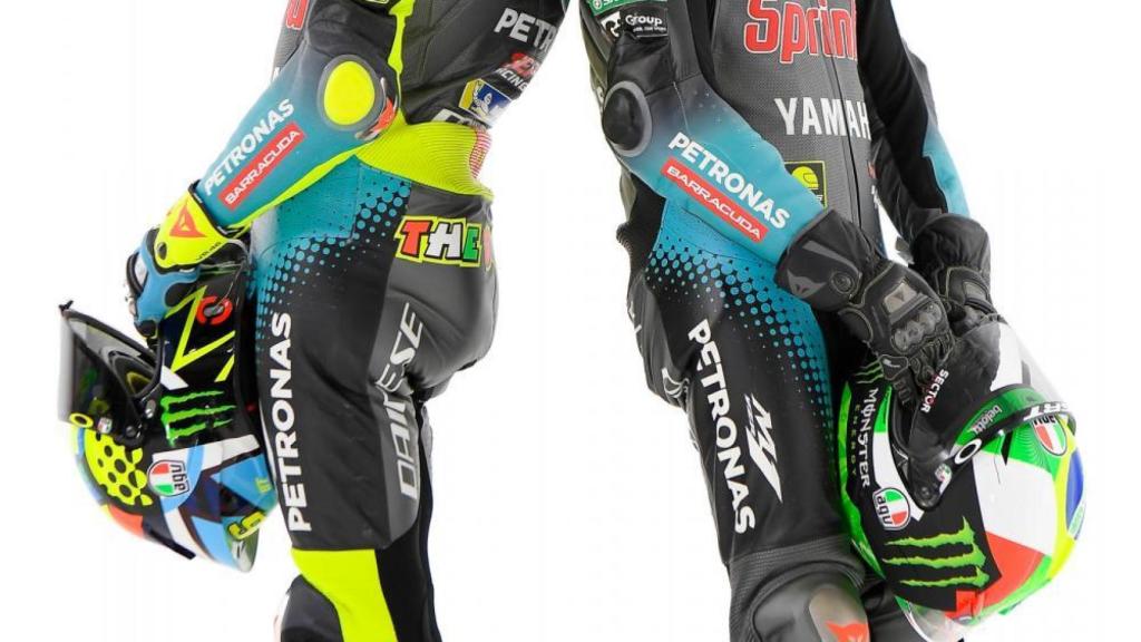 Valentino Rossi luce sus nuevos colores: así son las M1 del Petronas Yamaha SRT