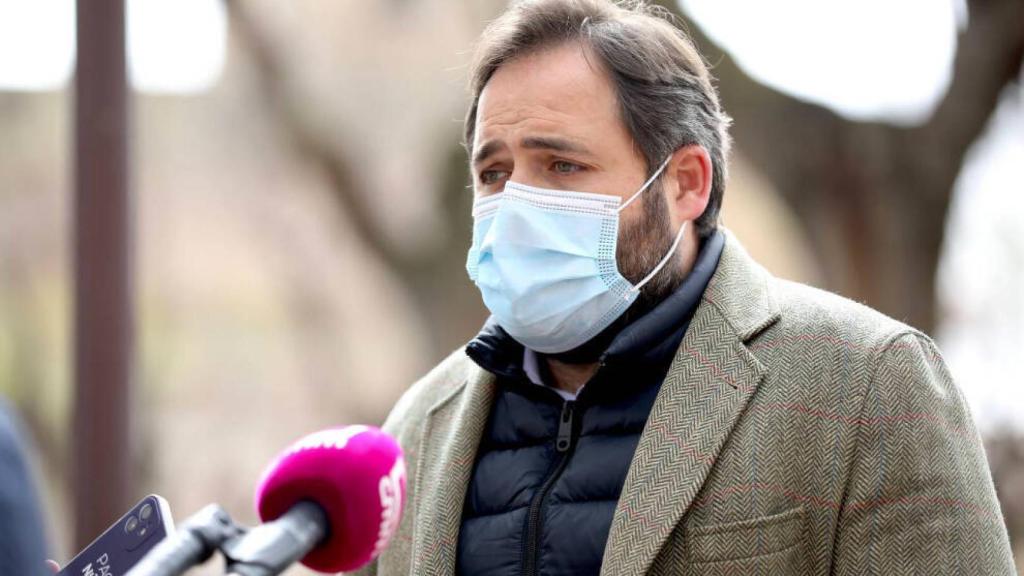 Paco Núñez, en una imagen de este lunes en la localidad ciudadrealeña de Villarrubia de los Ojos